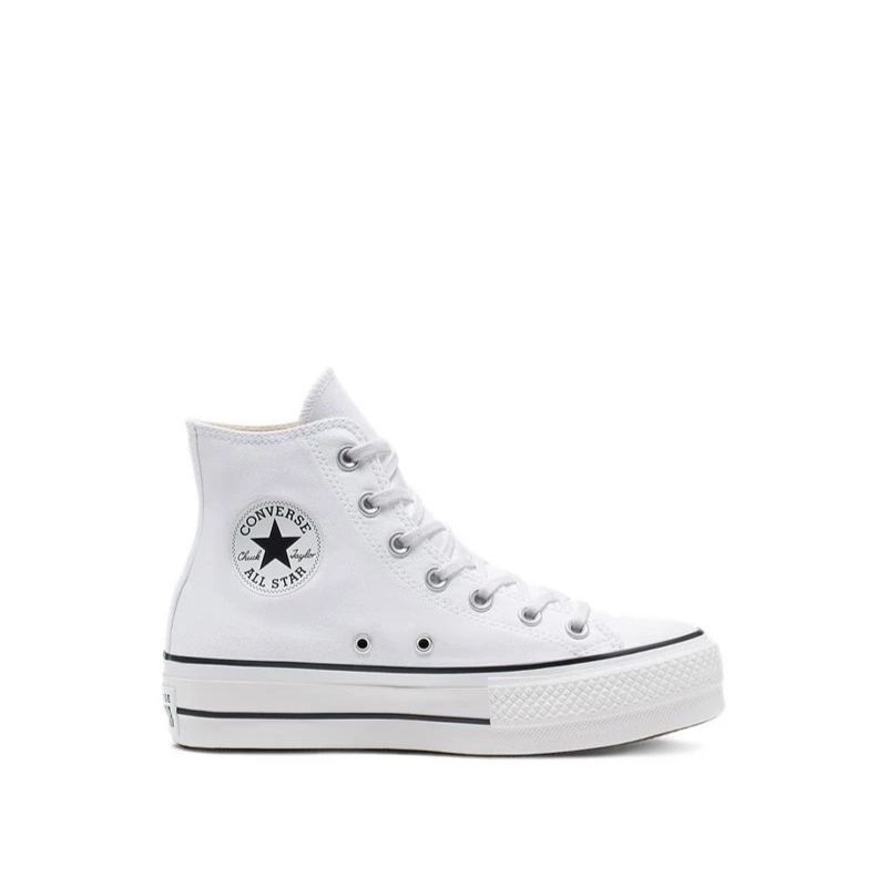 Preloved Converse Chuck Taylor All Star Platform Canvas Women's Sneakers Converse High White