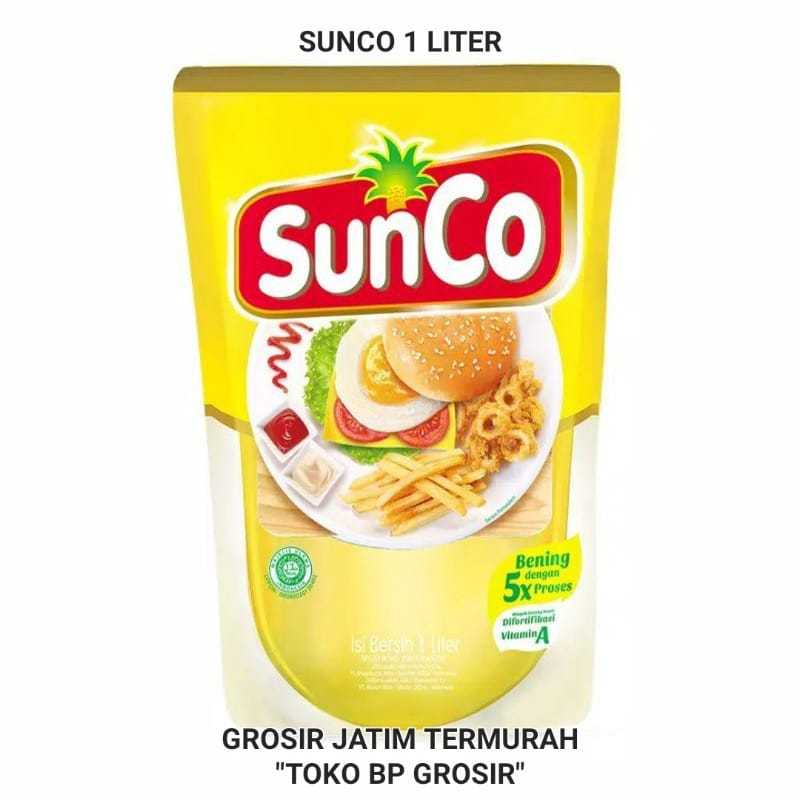 

SUNCO MINYAK GORENG 1 LITER TERMURAH JATIM