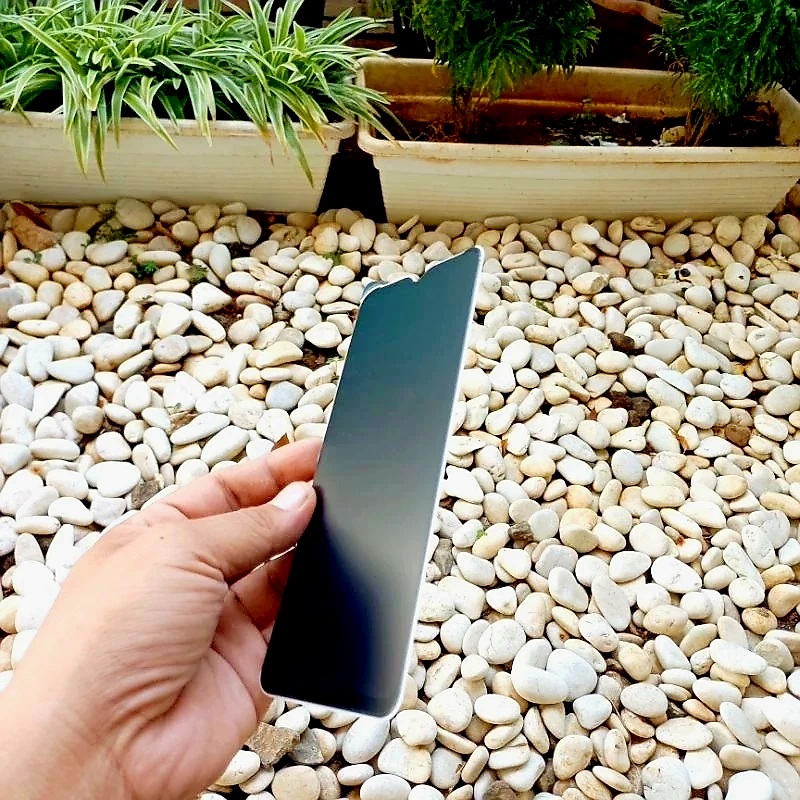 Anti Gores Spy Oppo A17k CPH2471 Tempered glass Tg Ceramic Privacy Screen Protector Gelap Hitam Oppo