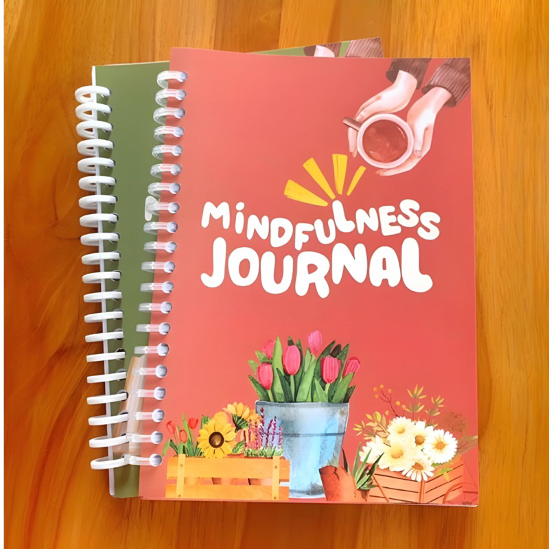 

Notebook Mindfulness Journal (50 lembar) | Gratitude Healing Binder Planner