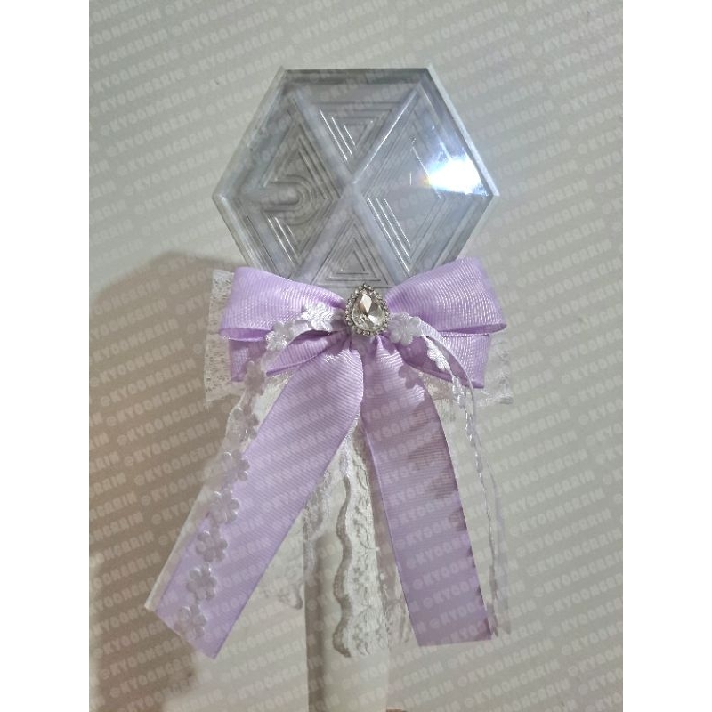 

pita hiasan lightstick | ls kpop deco ribbon | exo bts iu