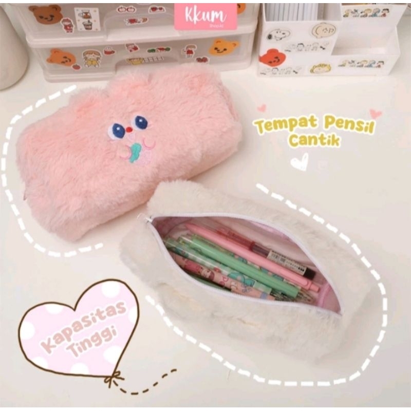 

TEMPAT PENSIL / POUCH MAKEUP BULU