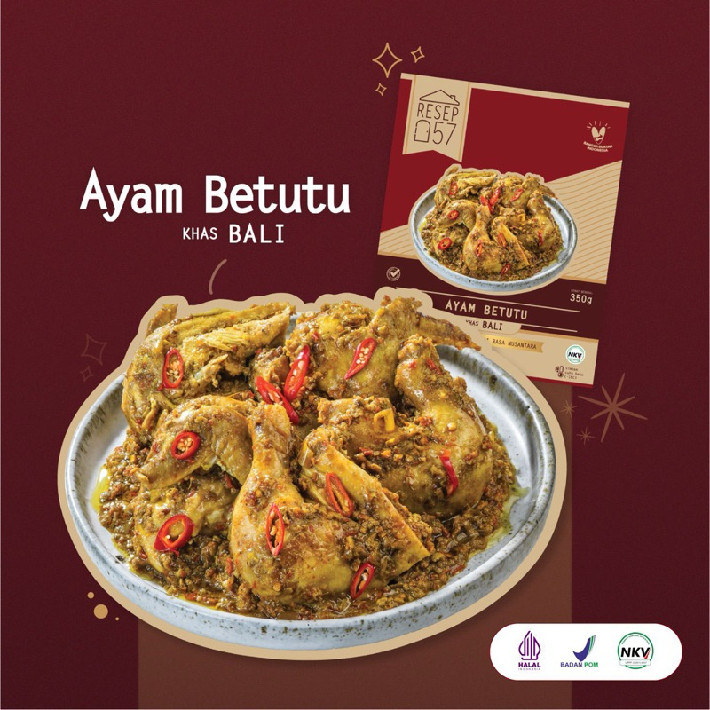 

AYAM BETUTU FROZEN 350gr isi 4 potong ayam SIAP SAJI PRAKTIS RESEP 57