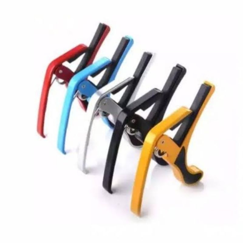 CAPO GITAR BESI ALUMINIUM AKUSTIK / AKUSTIK ELEKTRIK / UKULELE / PENJEPIT SENAR GITAR