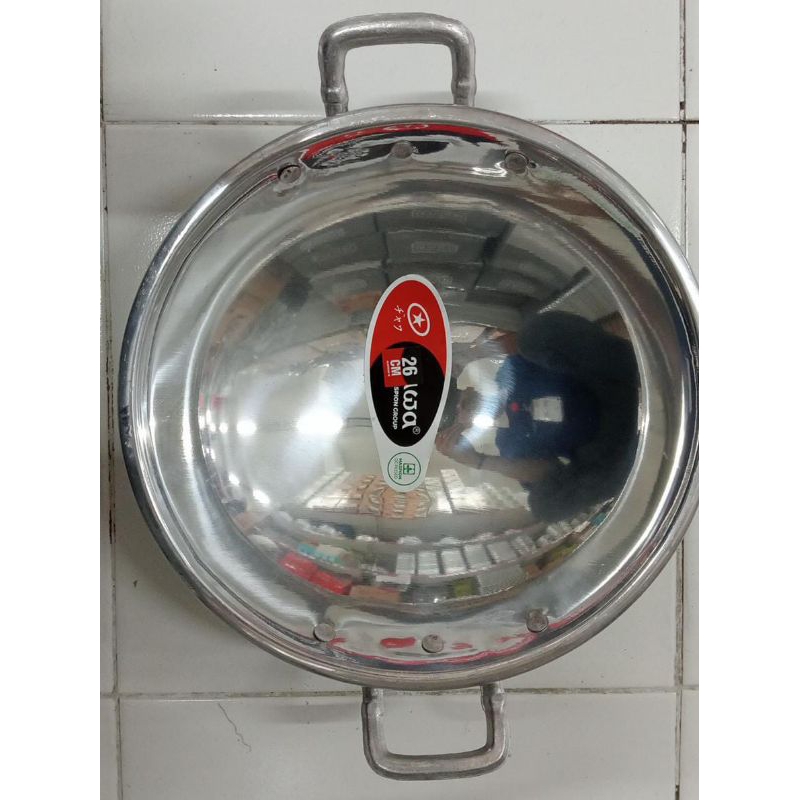 MASPION WAJAN ALUMUNIUM 26 JAWA ANTI LENGKET/WAJAN PENGGORENGAN