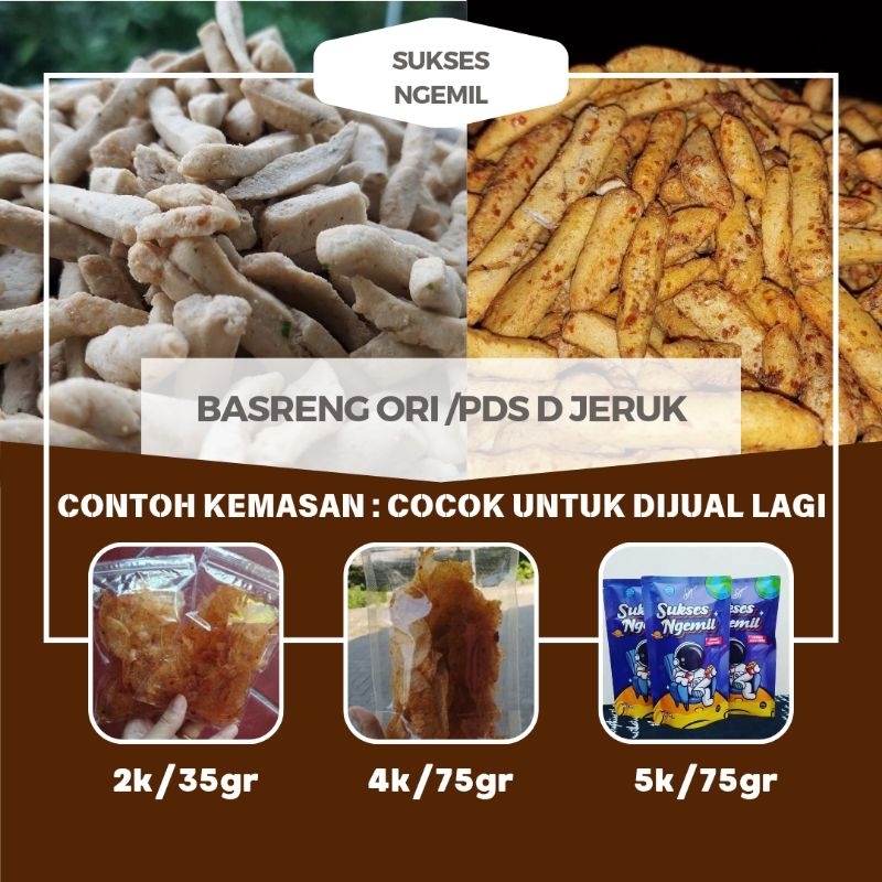 

Basreng Ori / Basreng pedas daun jeruk