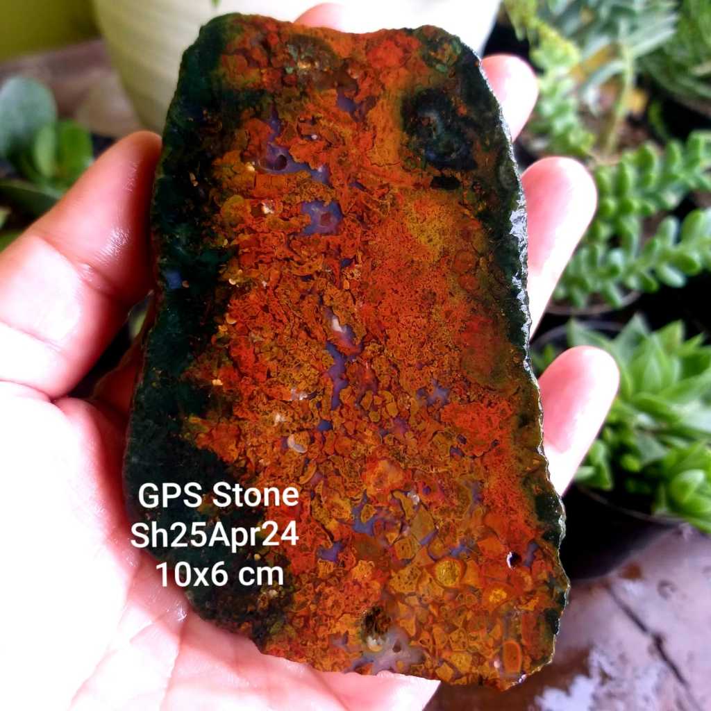 PROMO Lempengan Batu PANCAWARNA KEMBANG KRISTAL TOP Klawing SUPER Ori 100 % SH25APR24'9