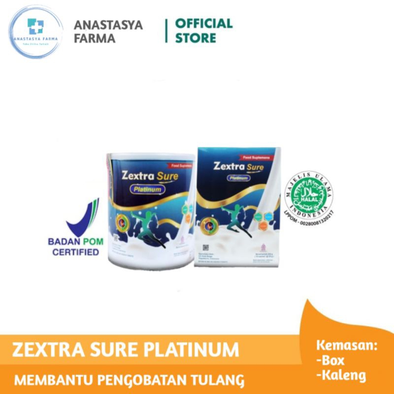 

ZEXTRA SURE PLATINUM MILK SUSU MENYEMBUHKAN NYERI SENDI TULANG OTOT 100% DIMFOR USA