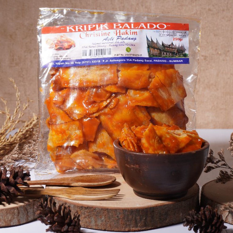 

Kripik Singkong Balado Panjang Christine Hakim Keripik Sanjay Asli Padang