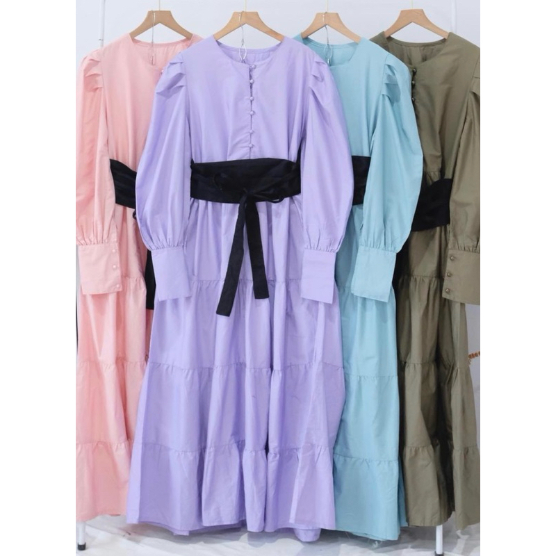 Dress+obi dan dress tanpa obi
