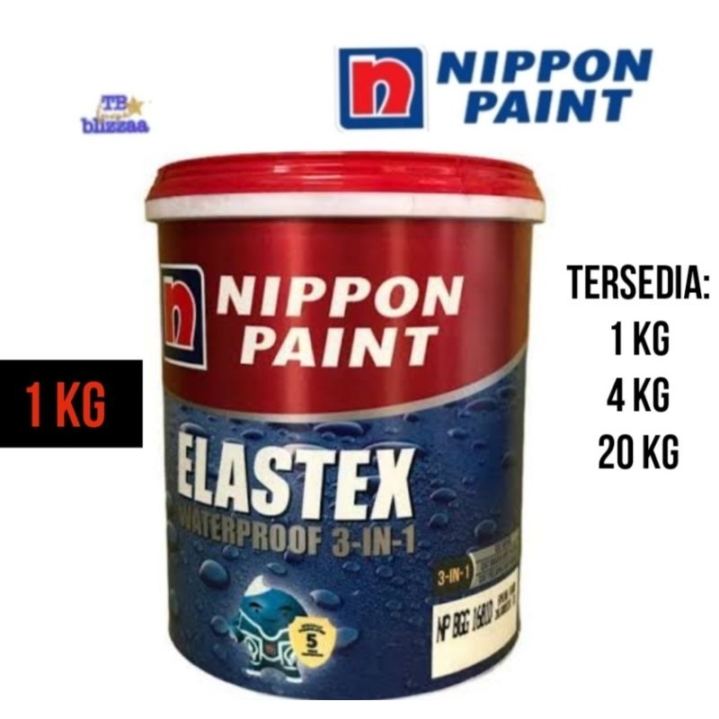 Elastex 1kg Elastex Abu Waterproofing 1kg Elastex Putih Gustav Green Elastex 3 in 1 Waterproof 1kg
