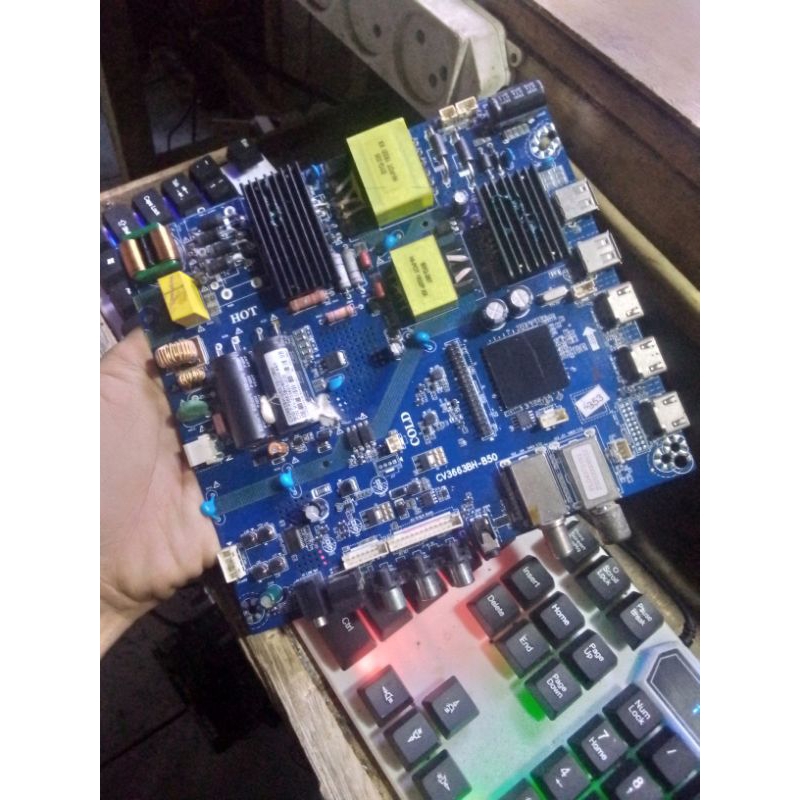 MB MAINBOARD TV LED POLYTRON PLD 43TS153 - MB TV POLYTRON PLD 43TS153 - 43TS153