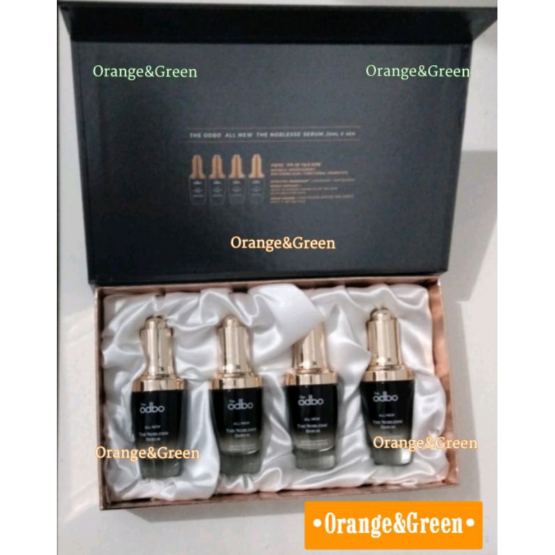 THE ODBO ALL NEW THE NOBLESSE SERUM ORIGINAL KOREA (30ml X 4ea) READY STOCK