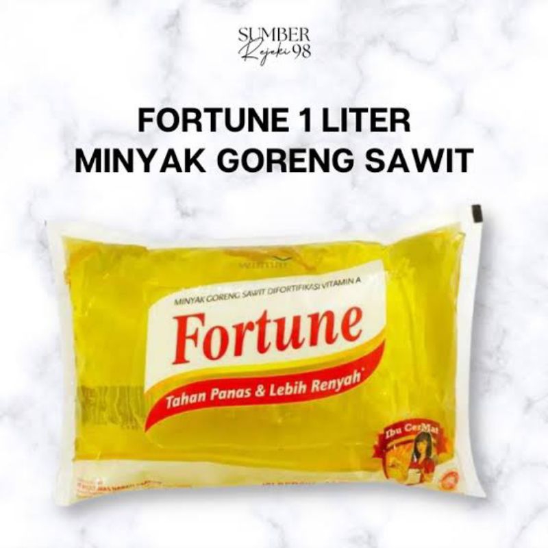 

MINYAK GORENG FORTUNE BANTAL REFILL 1 LITER 1 PCS