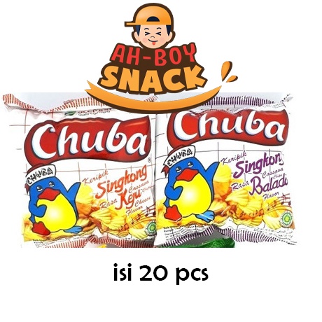 

Terupdate CHUBA KERIPIK SINGKONG BALADO 1 PAK ISI 2 PCS X 12 GRAM CHIKI KERIPIK SINGKONG CHUBA