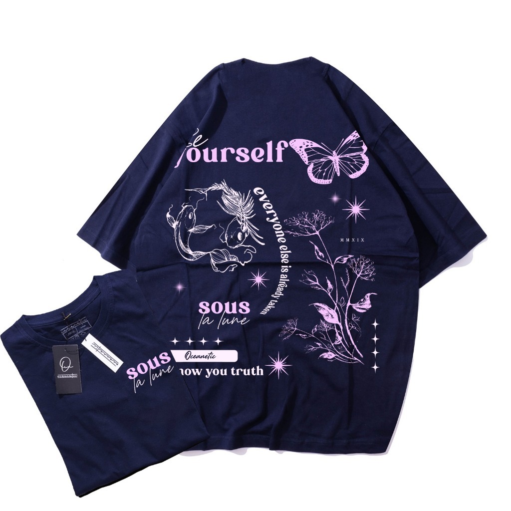 Oceanetic Kaos Streetwear Oversized Sous Navy