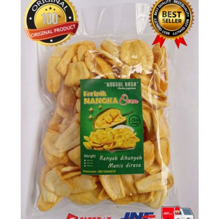 

keripik NANGKA PREMIUM GRADE B CEMILAN KELUARGA 25 gr