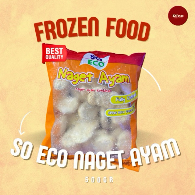 

SO ECO NAGET AYAM 500GR