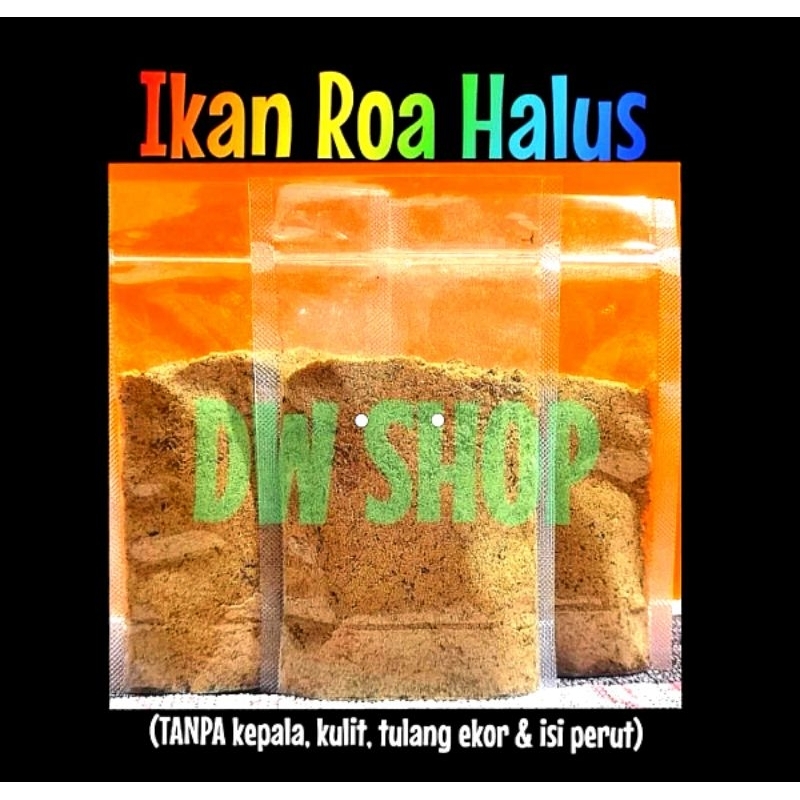 

Ikan Roa halus bersih 100gr