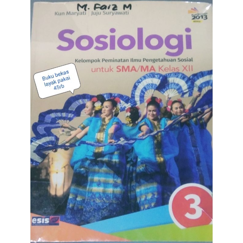 

Sosiologi kelas 12