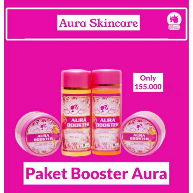 Aura skincare paket boster