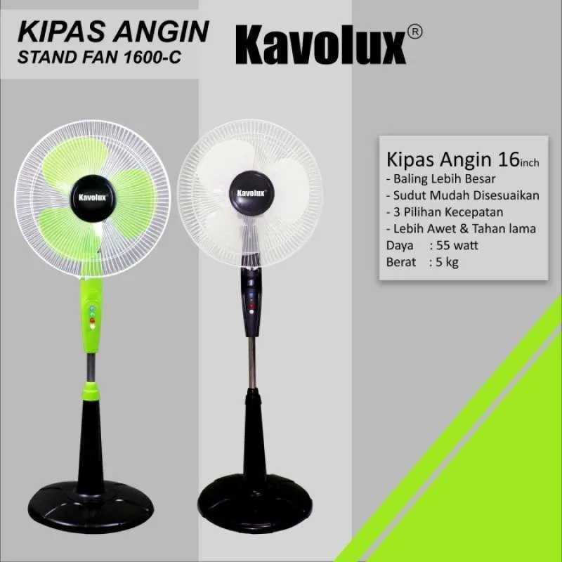 KIPAS ANGIN BERDIRI / KIPAS ANGIN KAVOLUX / KIPAS ANGIN MURAH