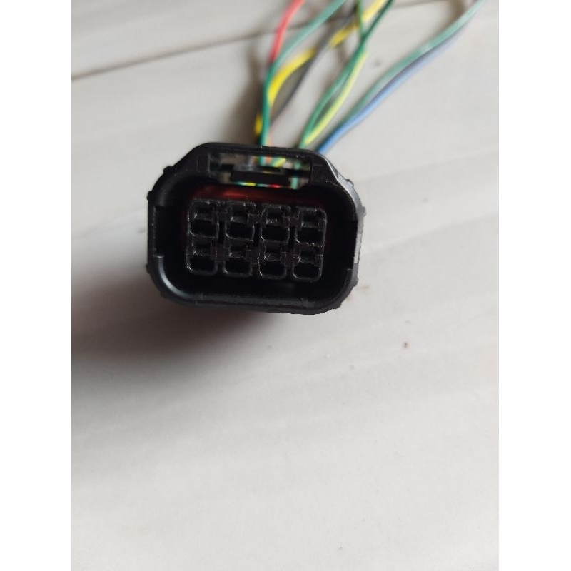 kabel soket lampu depan pin 8 mobil honda new jazz mobillio hrv crv civic