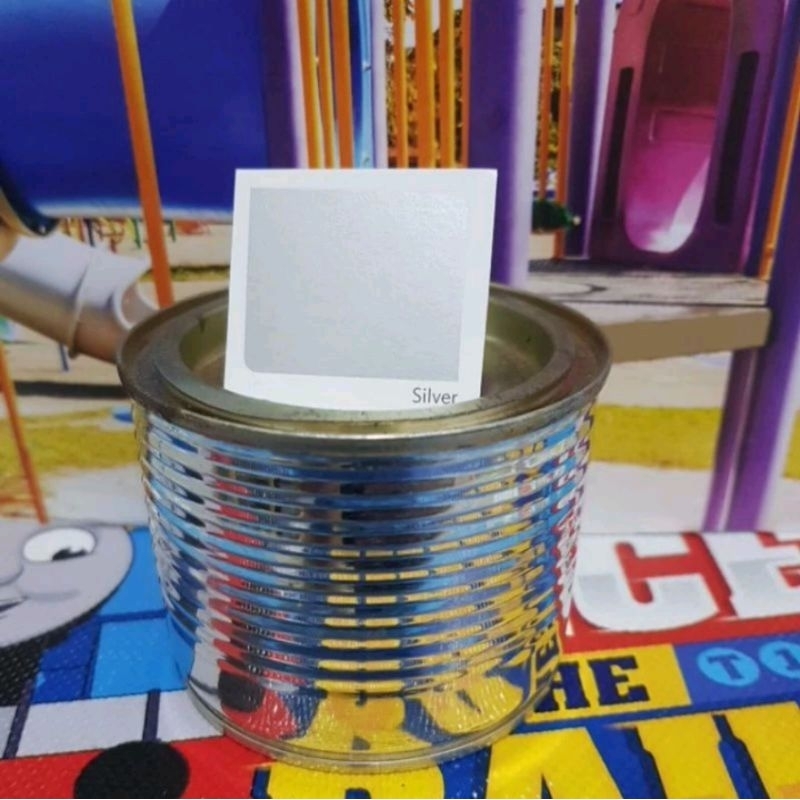 SILVER (Cat Duco / Cat Mobil / Cat Otomotif) Cat Repack / Cet Repack 200cc