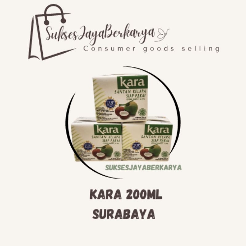 

Kara santan instant 200ml/ Kara 200ml