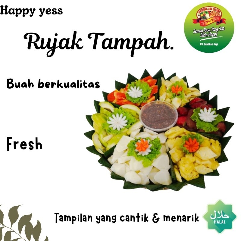

Paket Rujak Tampah/Rujak Tampah/buah segar