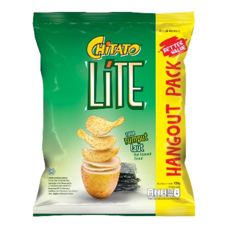 

CHITATO Lite Keripik Kentang Nori Seaweed