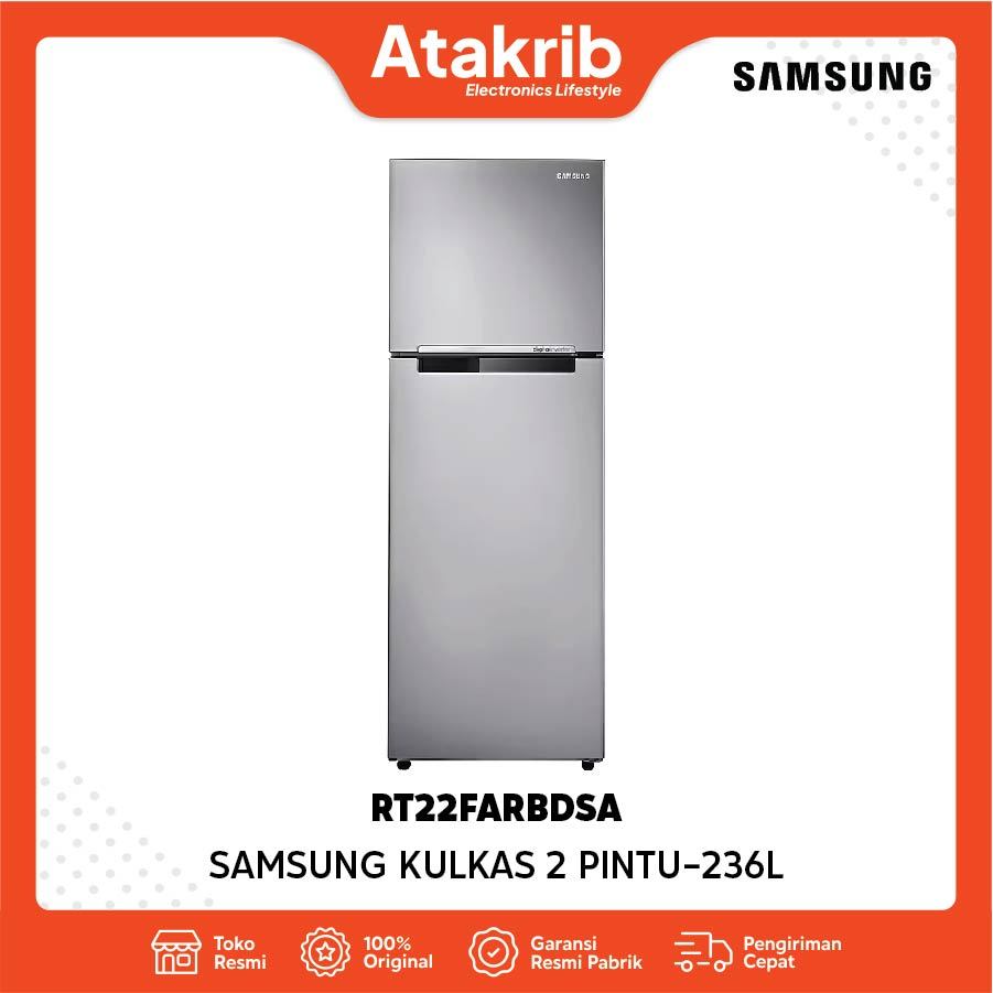 SAMSUNG KULKAS 2 PINTU RT-22FARBDSA / RT22FARBDSA