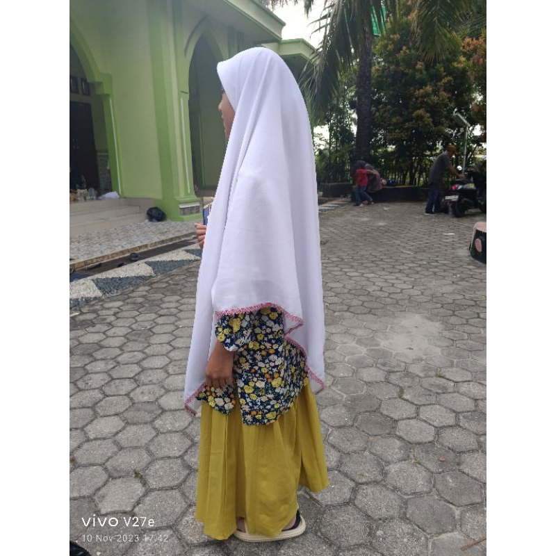 Hijab/Khimar/Kerudung/Jilbab Santri Gontor Putri