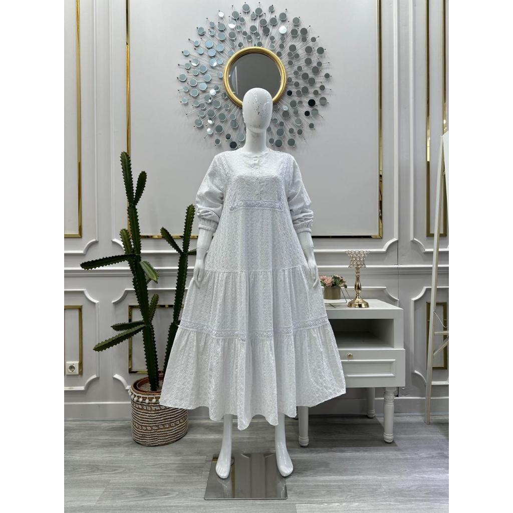 GAMIS SALVINA/SALVINA YS ORIGINAL/SALVINA PUTIH