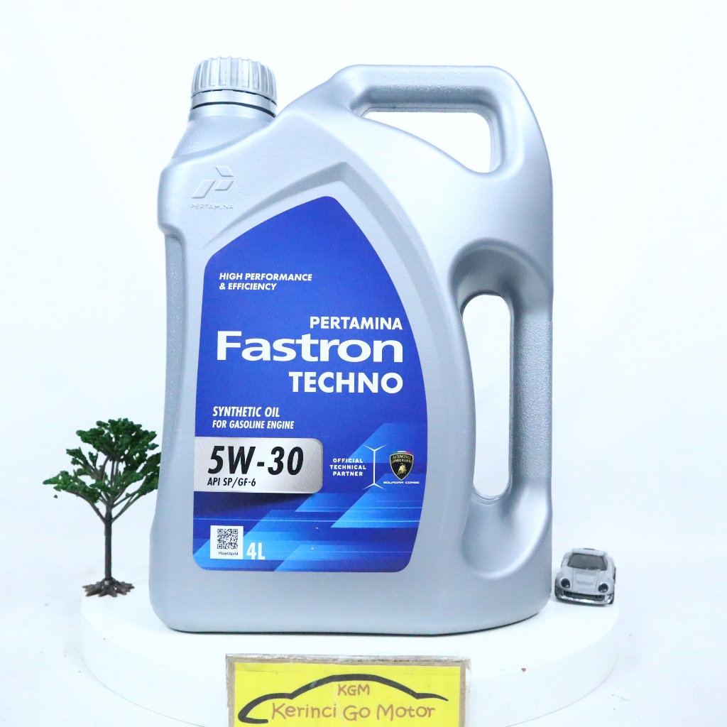 Pertamina Fastron Techno SAE 5W-30 4 Liter API SP/GF-6 Oli Mobil Mesin Bensin Pelumas Synthetic Orig