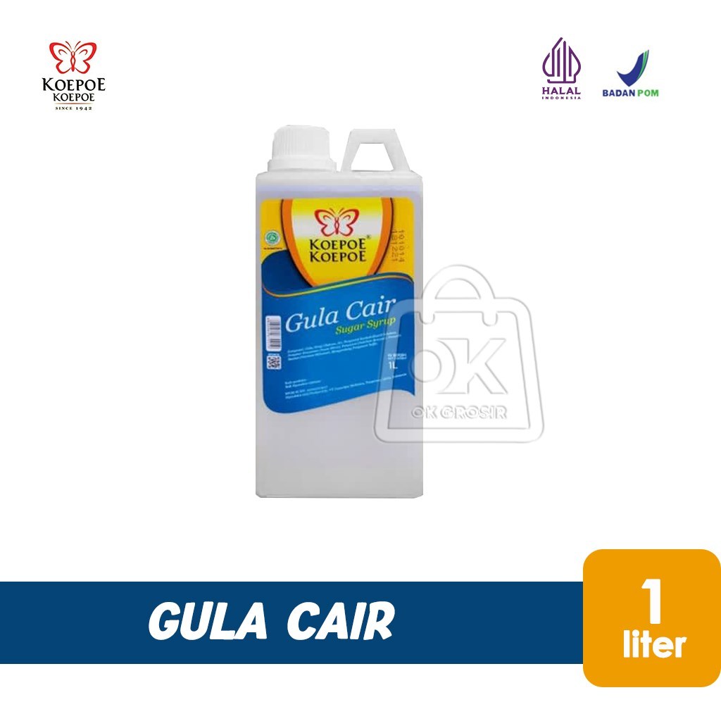 

Gula Cair / Sugar Syrup Koepoe Koepoe (1 Liter)