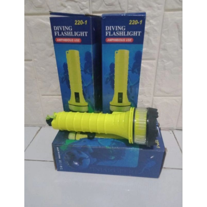 Senter Selam Diving 220-1 Senter selam diving profesionalterjamin berkualitas