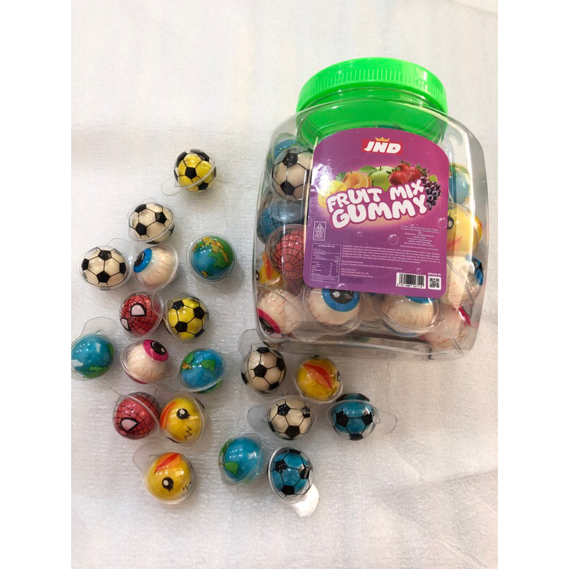 [LUVMI] Permen Lunak Bola Isi 50 Pcs