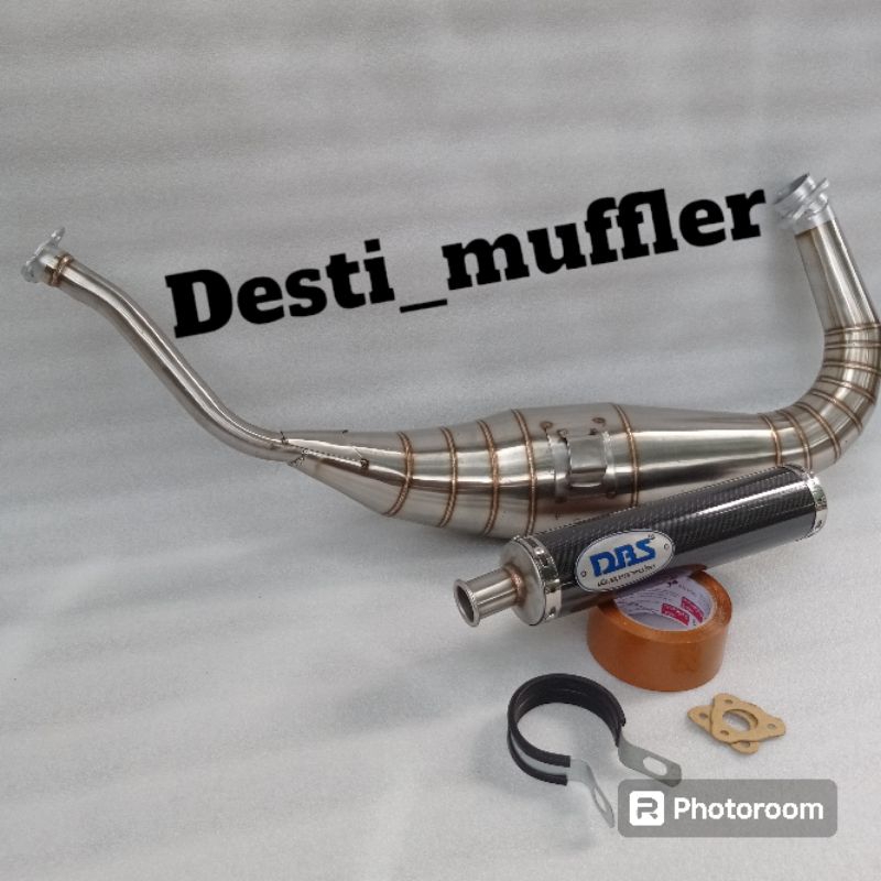 knalpot ninja rr r ss dbs carbon stainless cobra cobra fosep ori