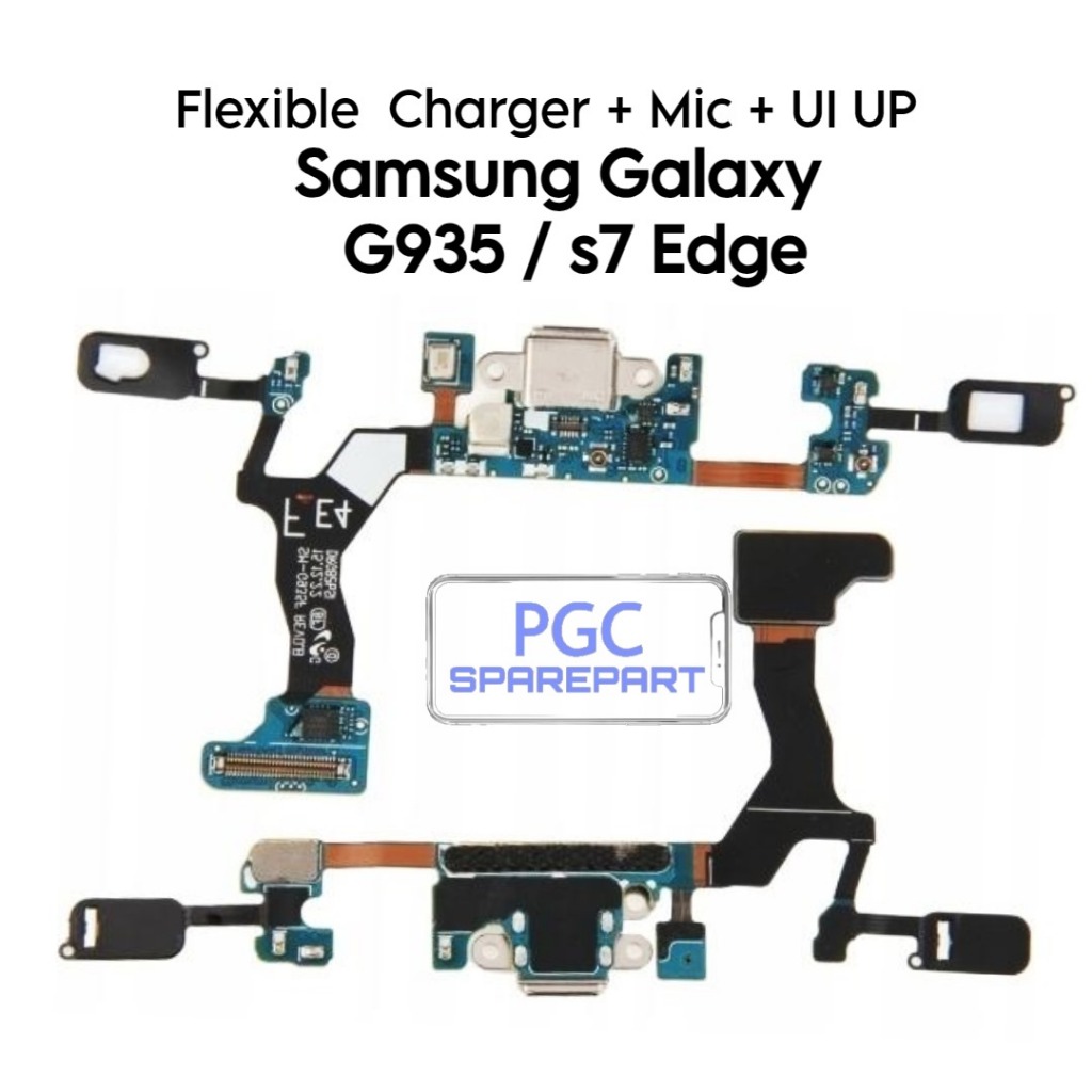 Flexible Konektor PCB Charger Mic + UI UP Samsung Galaxy S7 Edge / G935 / SM-G935F / SM-G935FD / SM-