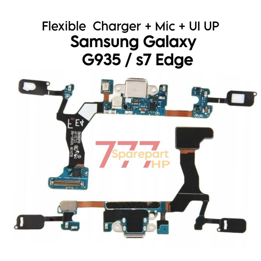 Flexible Konektor PCB Charger Mic + UI UP Samsung Galaxy S7 Edge / G935 / SM-G935F / SM-G935FD / SM-