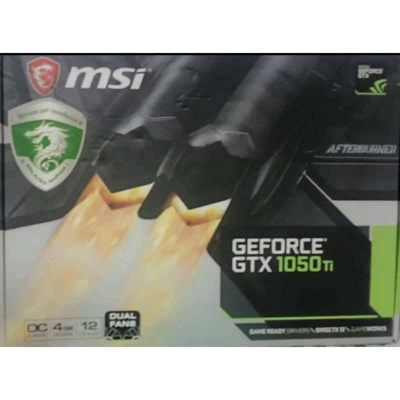 MSI Nvidia GTX 1050 TI OC
