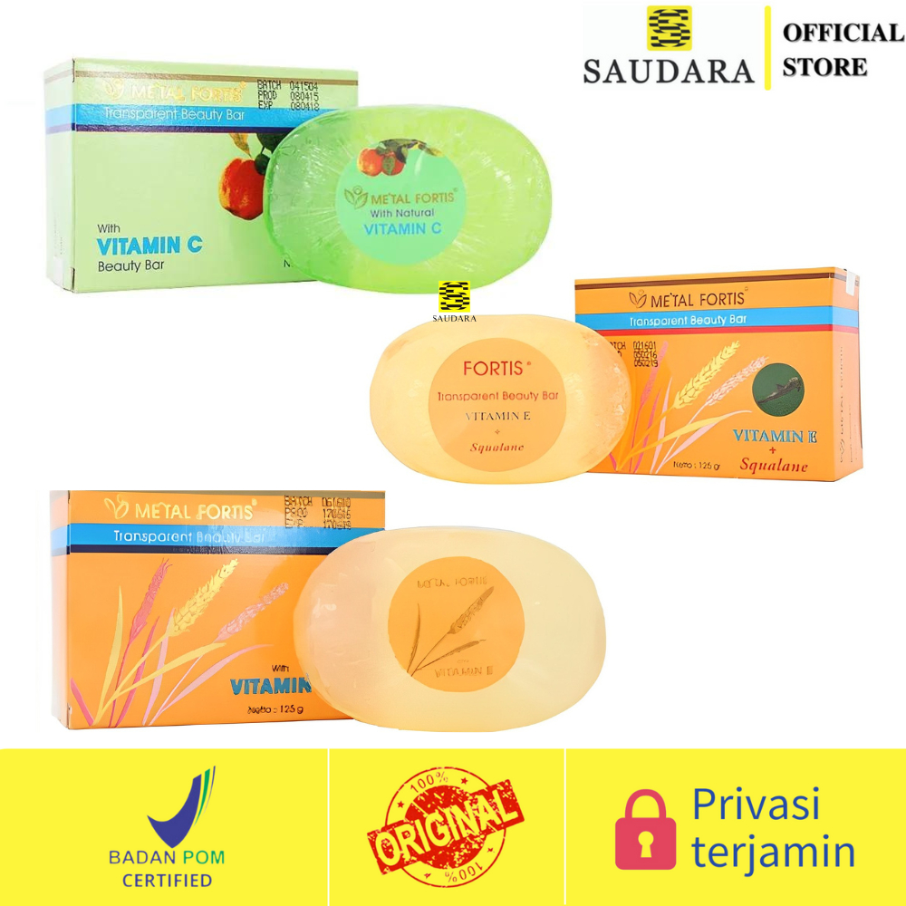 Metal Fortis Soap Transparant Soap (125 Gr)