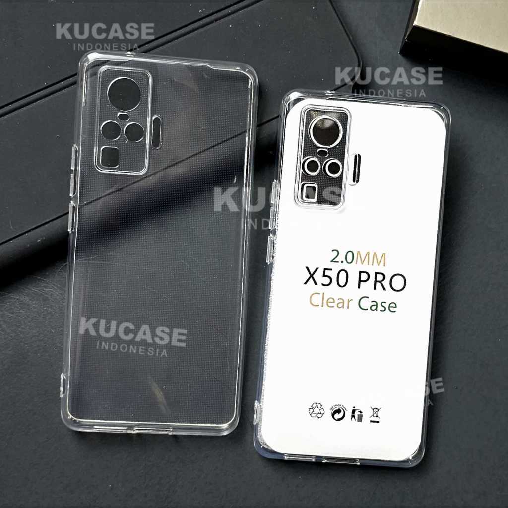 Vivo X50 Vivo X50 Pro Vivo X60 Vivo X70 Pro Vivo X80 Vivo X80 Pro CLEAR CASE 2.0mm Softcase Bening T