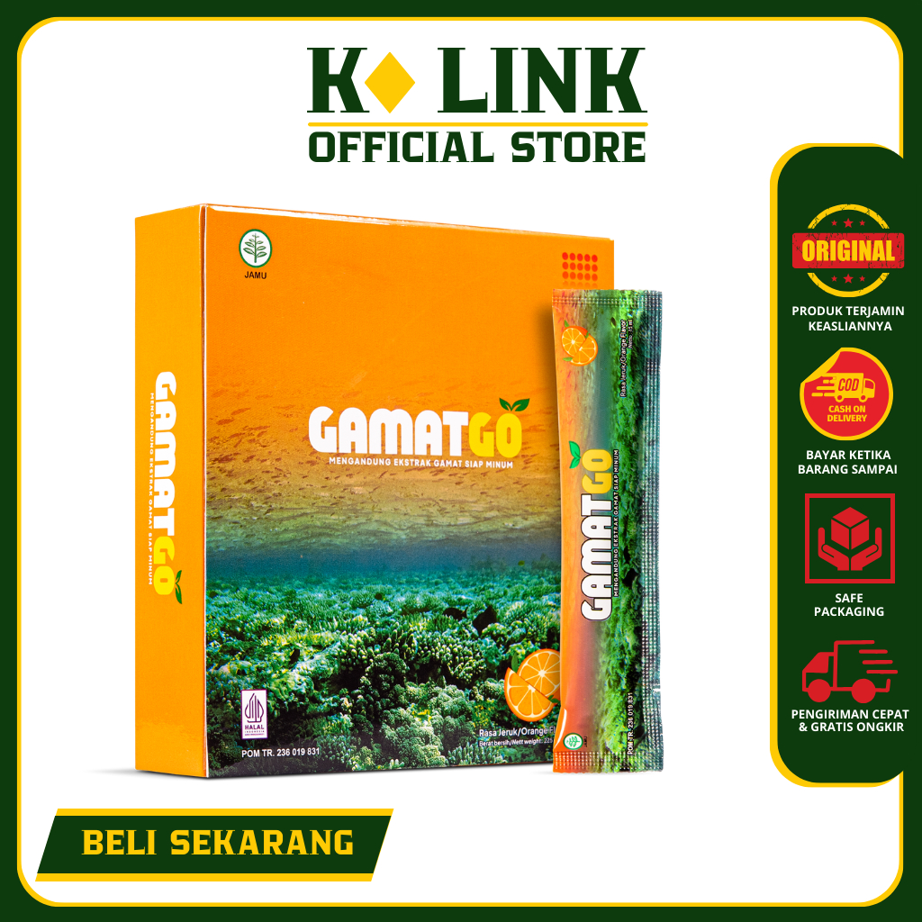 Gamat Go K Link Original Terbaru Penerus Gamat Emulsion Original Klink