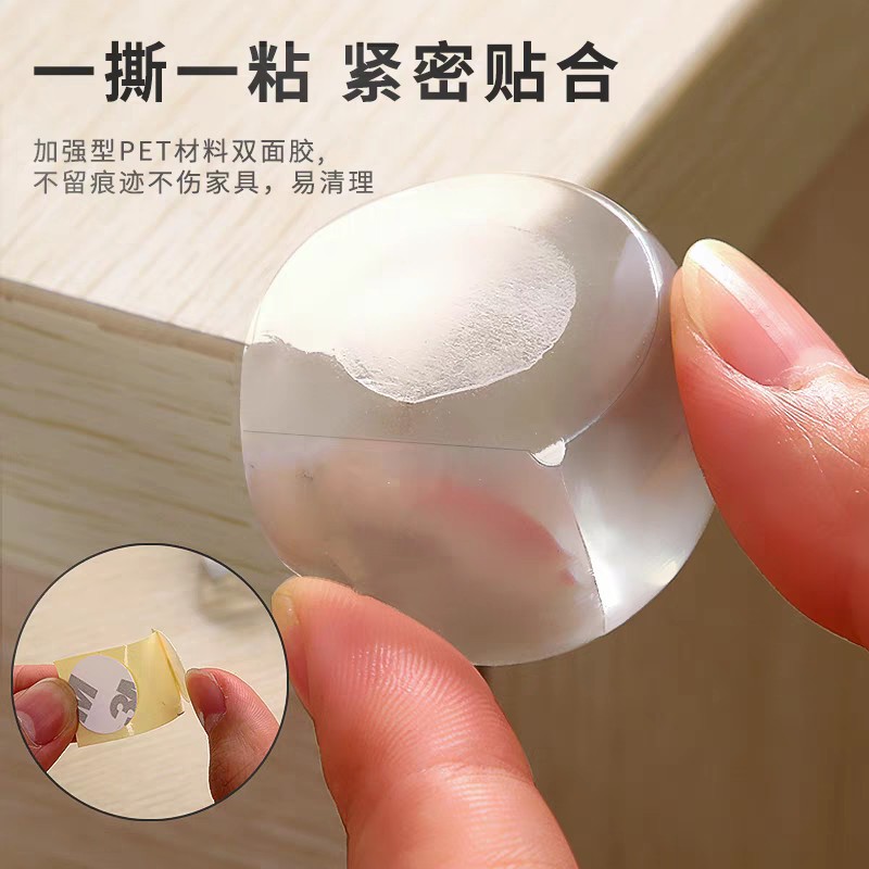 Pelindung Sudut Meja / Pengaman Siku Sudut Meja (16 Pcs) / Lemari Sudut / Pelindung Siku / Pelindung