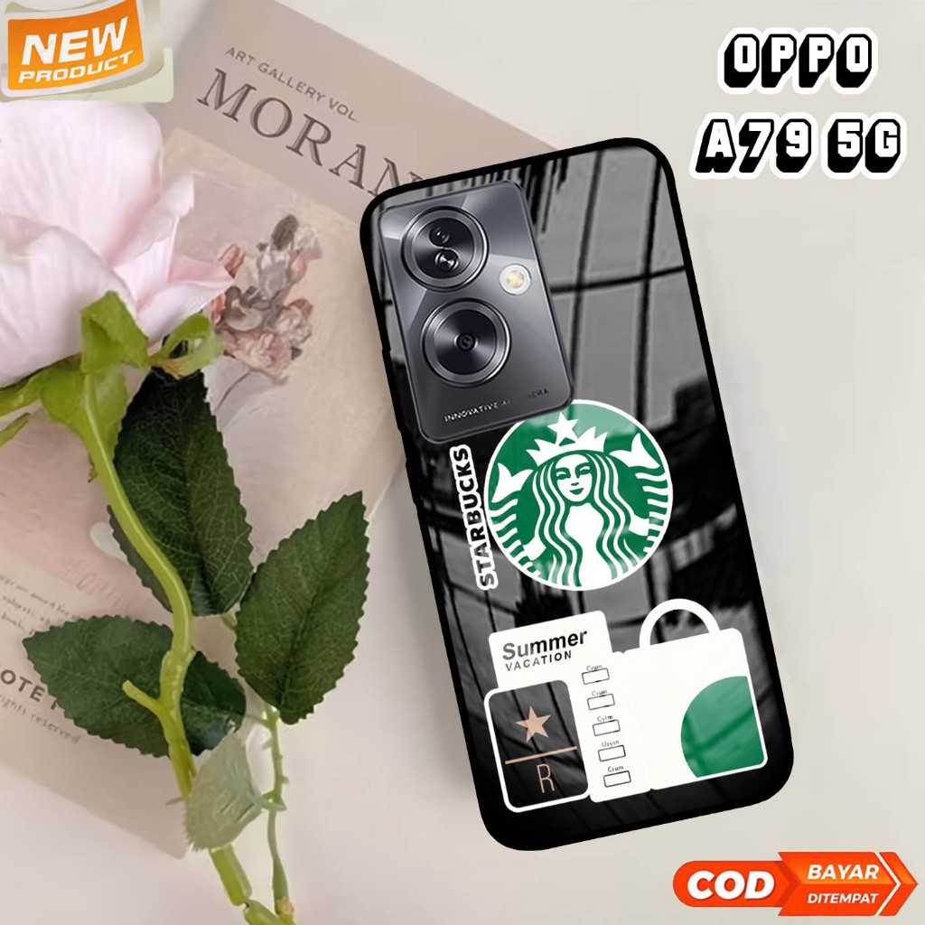 Softcase Glass Kaca OPPO A79 5G [ S73 ].