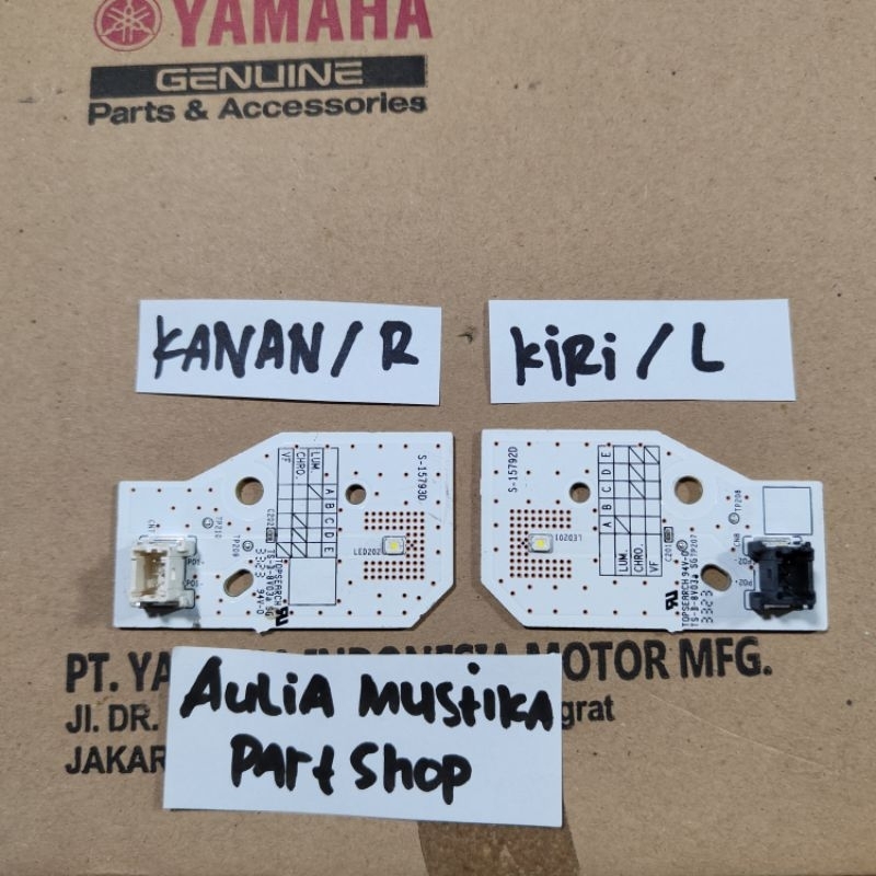 vcb pcb lampu alis senja aerox new connected lampu kota senja alis new aerox
