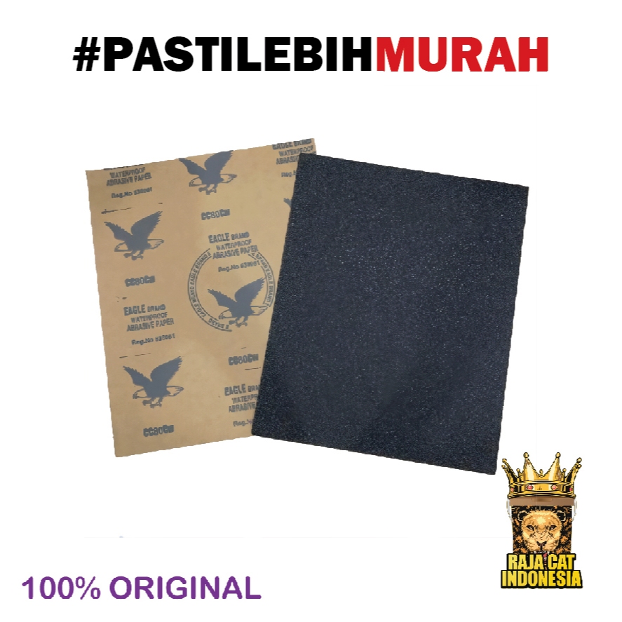 Amplas Kayu Waterproof | Amplas Eagle Lembaran | Amplas duco