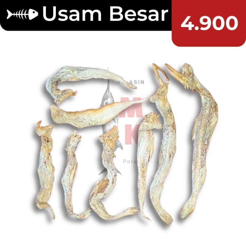 

ECERAN!!! 5k Ikan Asin Usam Besar SUPER / Jambrong / Siting / Abong / Jeprox / Ikan Asin Murah / Ikan Asin Enak